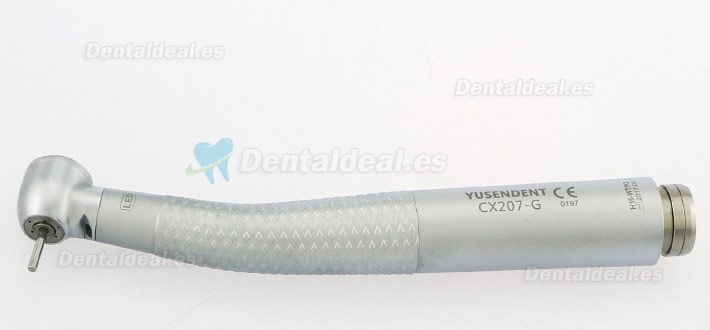 YUSENDENT® CX207-GW-TP Dental Led Pieza de Mano Turbina Compatible W&H (Sin Acoplamiento Rápid)